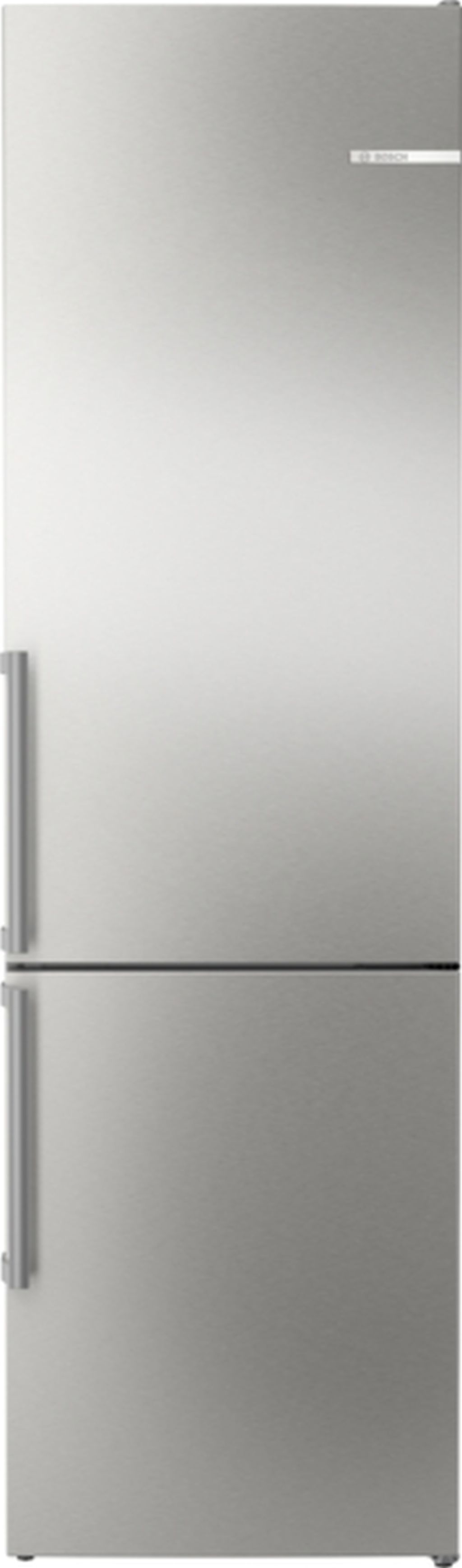 Bosch Serie 4 Volně stojící chladnička s mrazákem dole 203 x 60 cm matná ocel KGN39VIBT