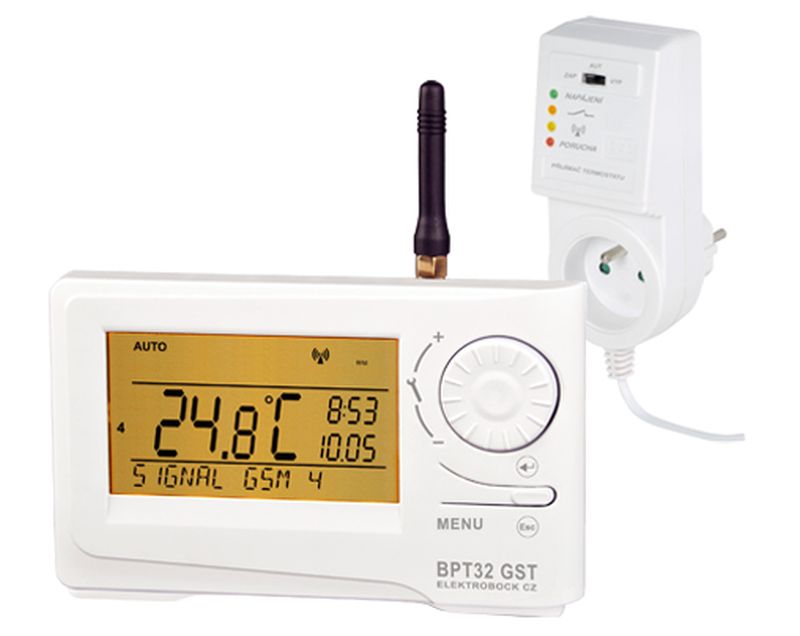 ELEKTROBOCK Bezdrátový termostat s GSM modulem (dříve BPT32 GST) BT32 GST