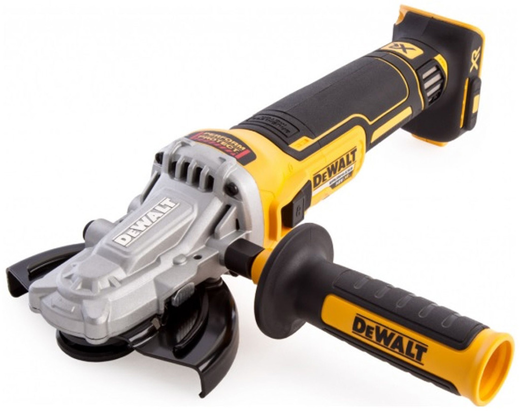 DeWALT DCG405FN Aku úhlová bruska s plochou hlavou 125mm XR 18 V, bez aku a nabíječky