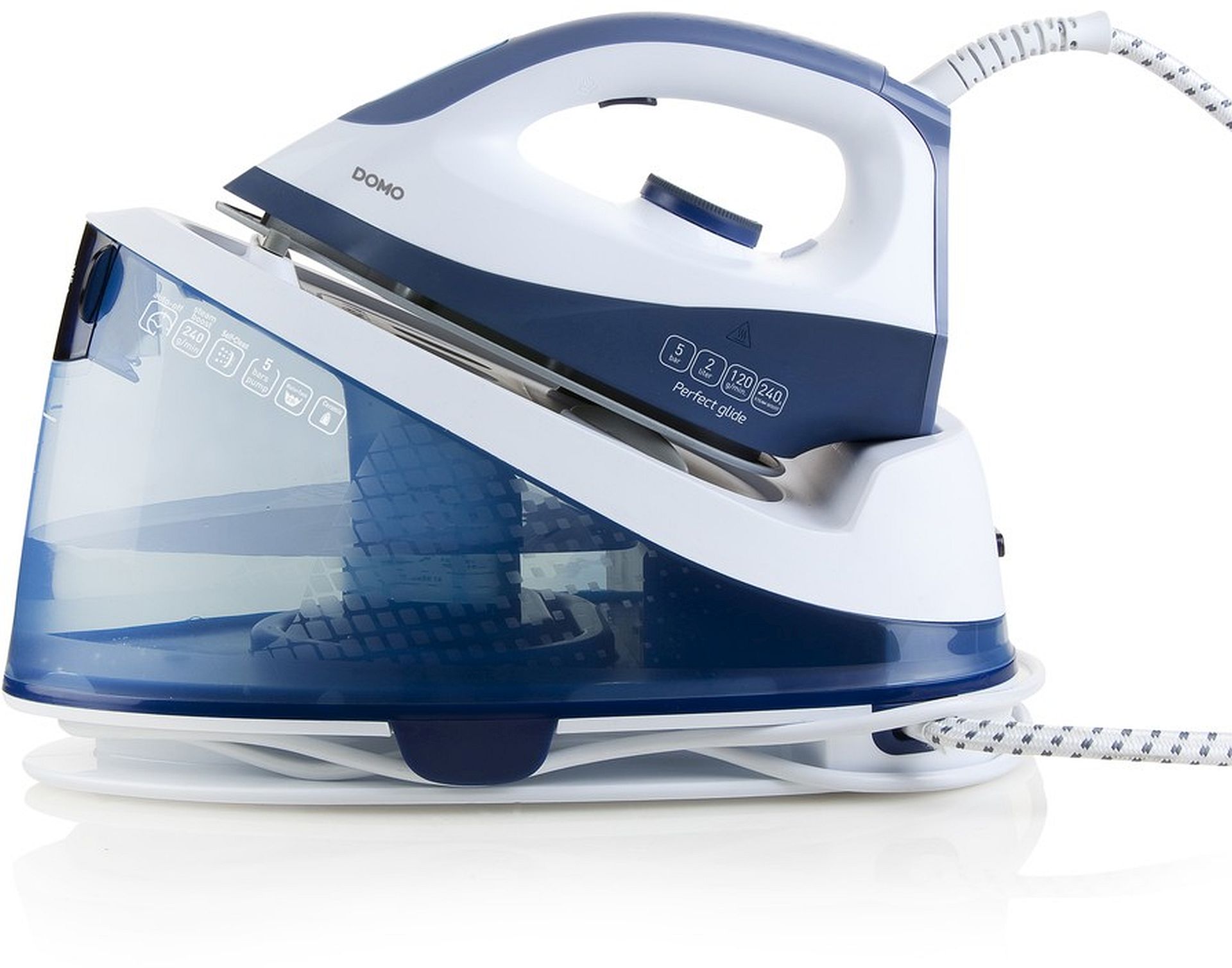 DOMO Parní žehlička s čerpadlem (5 bar/22000) DO7109S