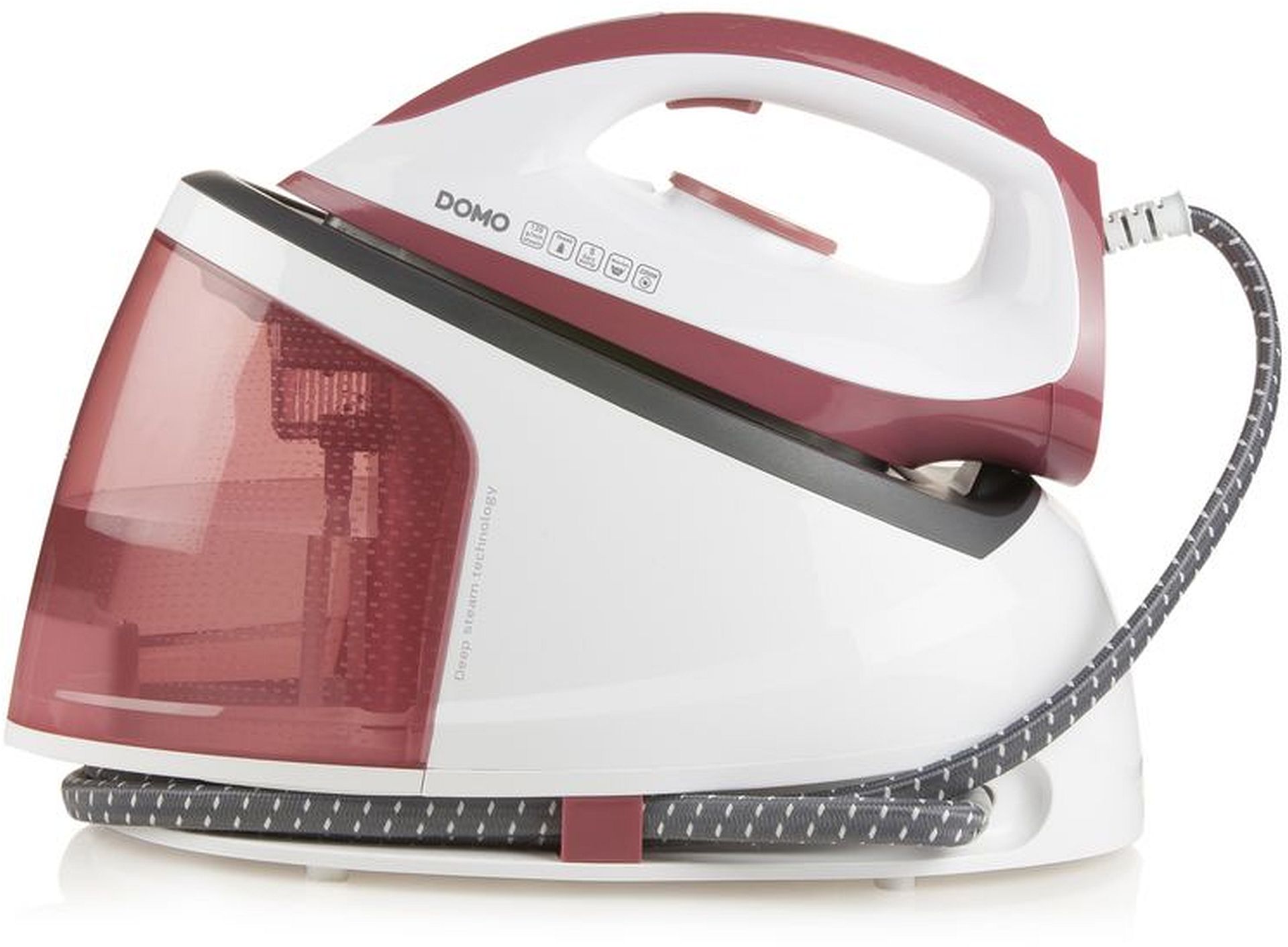 DOMO Parní žehlička s čerpadlem (5 bar/2400W) DO7114S