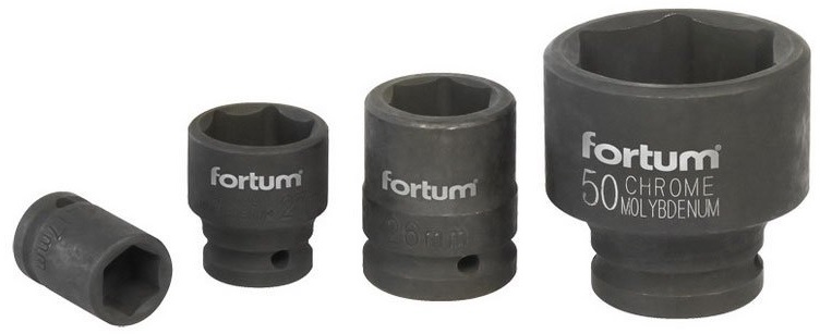 FORTUM hlavice nástrčná rázová, 3/4“, 70mm, L 90mm, CrMoV, 4703070