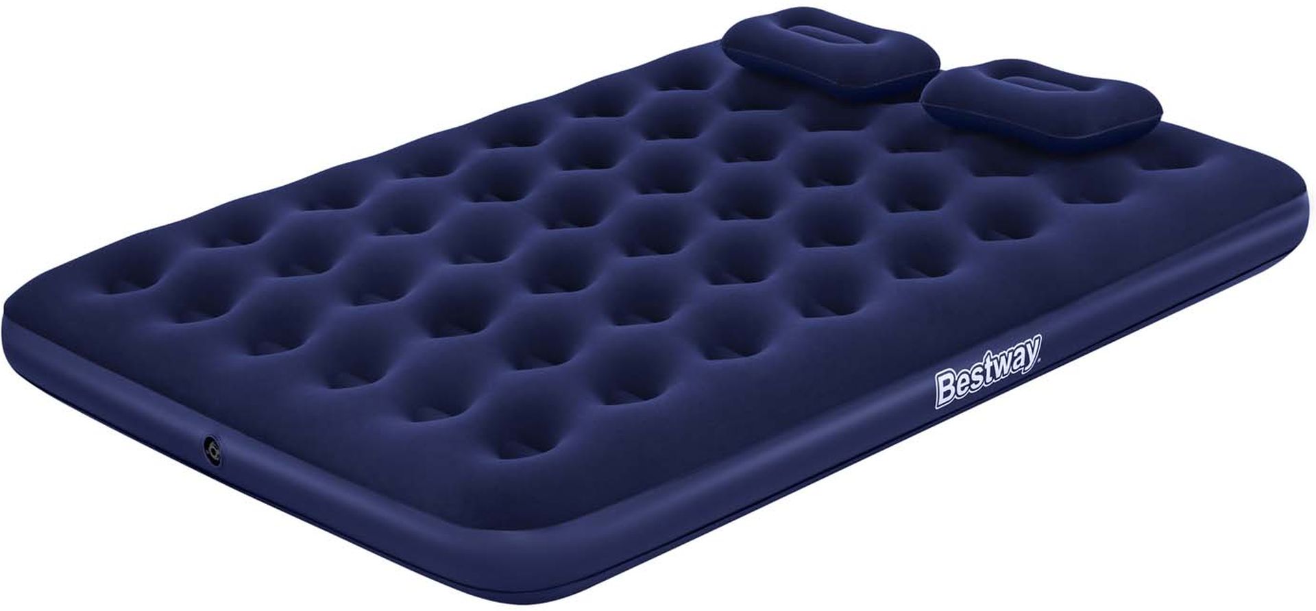 BESTWAY Air Bed Queen Nafukovací postel s ruční pumpou, 203 x 152 x 22 cm 67374
