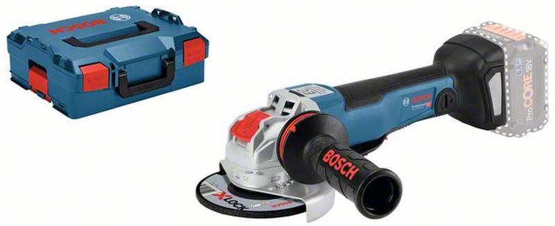 BOSCH GWX 18V-10 PC Professional Aku úhlová bruska s X-LOCK, 125mm, bez aku 06017B0700