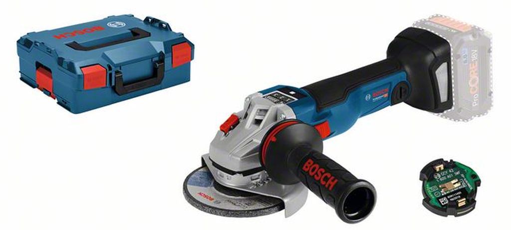 BOSCH GWS 18V-10 SC Akumulátorová úhlová bruska, 150mm, L-Boxx 06019G350B