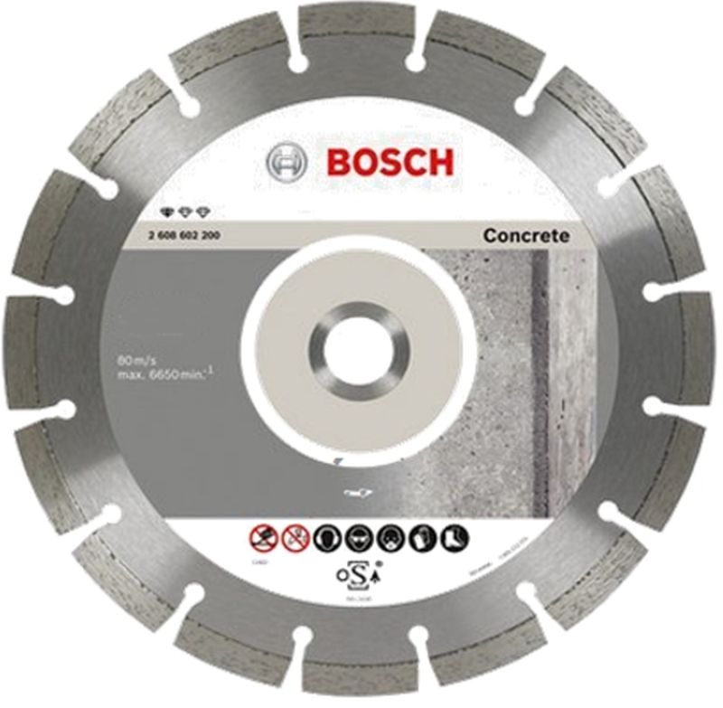BOSCH Standard for Concrete Diamantový dělicí kotouč, 230 x 22,23 x 2,3 x 10 mm 2608602200