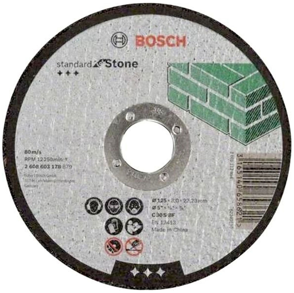 BOSCH Standard for Stone Dělicí kotouč rovný C 30 S BF, 125x22,23x3 mm 2608603178