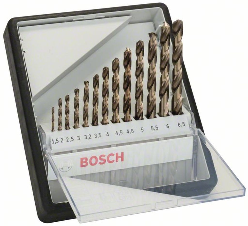 BOSCH Sada vrtáků do kovu Robust Line HSS-Co, 13dílná 2607019926