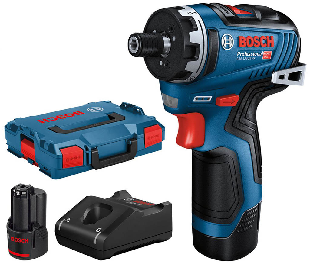 BOSCH GSR 12V-35 HX PROFESSIONAL Akumulátorový šroubovák 06019J9100