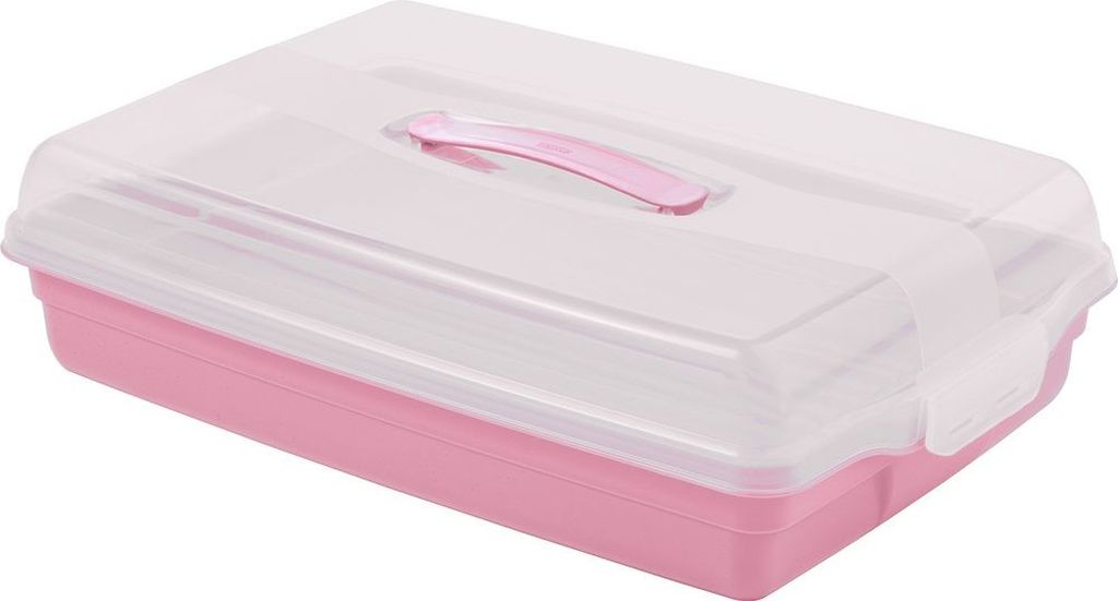 CURVER PARTY BOX s poklopem 45 x 29,5 x 11,1 cm růžový 00415-X51
