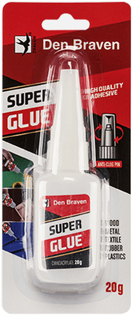 Den Braven Sekundové lepidlo 20g Super glue, 50702RL