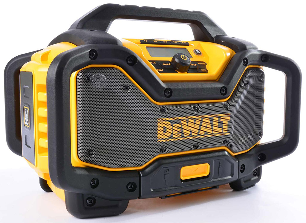 DeWALT DCR027 Aku i síťové Rádio DAB / Bluetooth / nabíječka XR Li-Ion/ FLEXVOLT