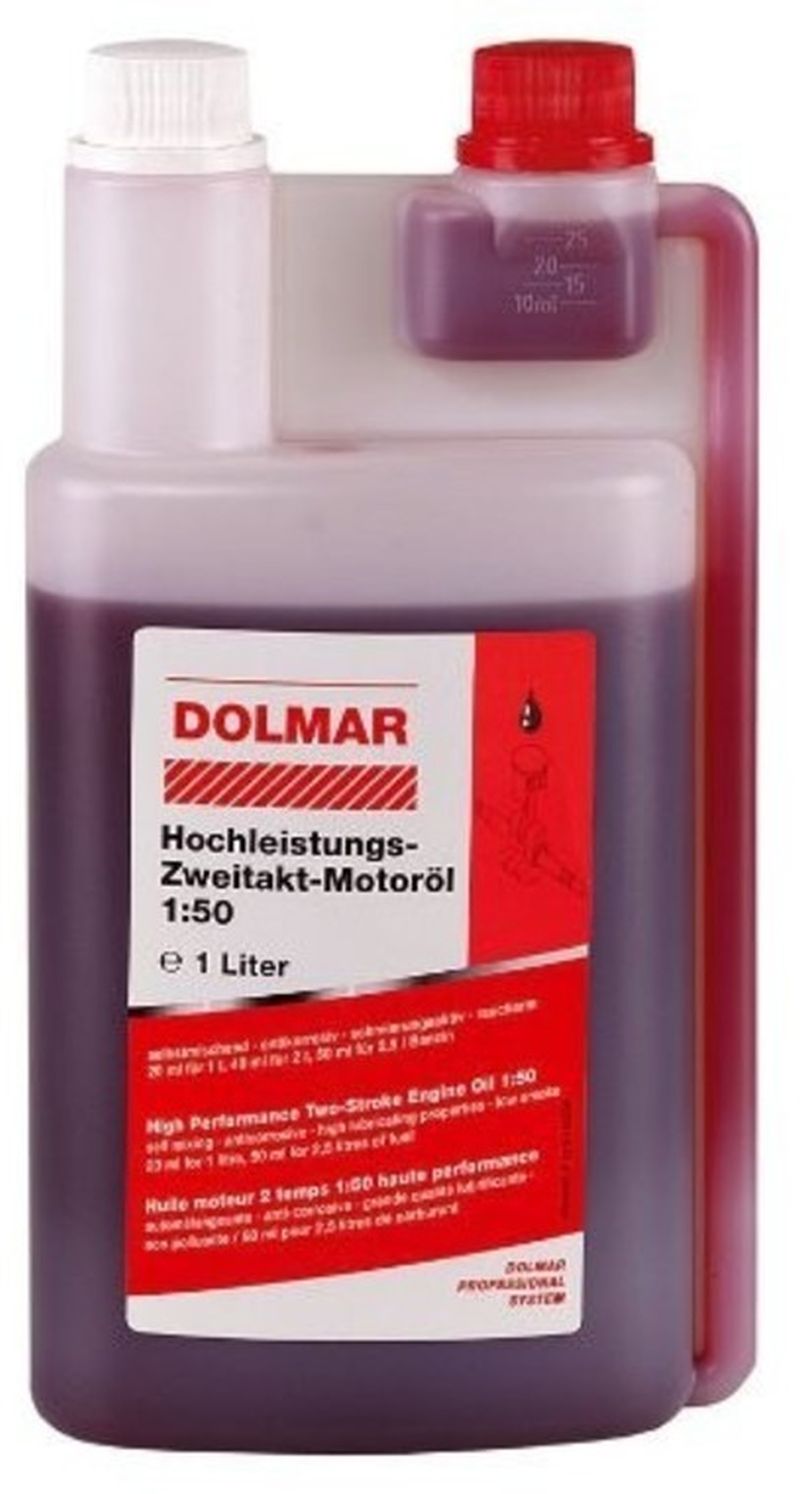 DOLMAR 980008112 olej 2-takt 1:50 1l, dávkovací láhev