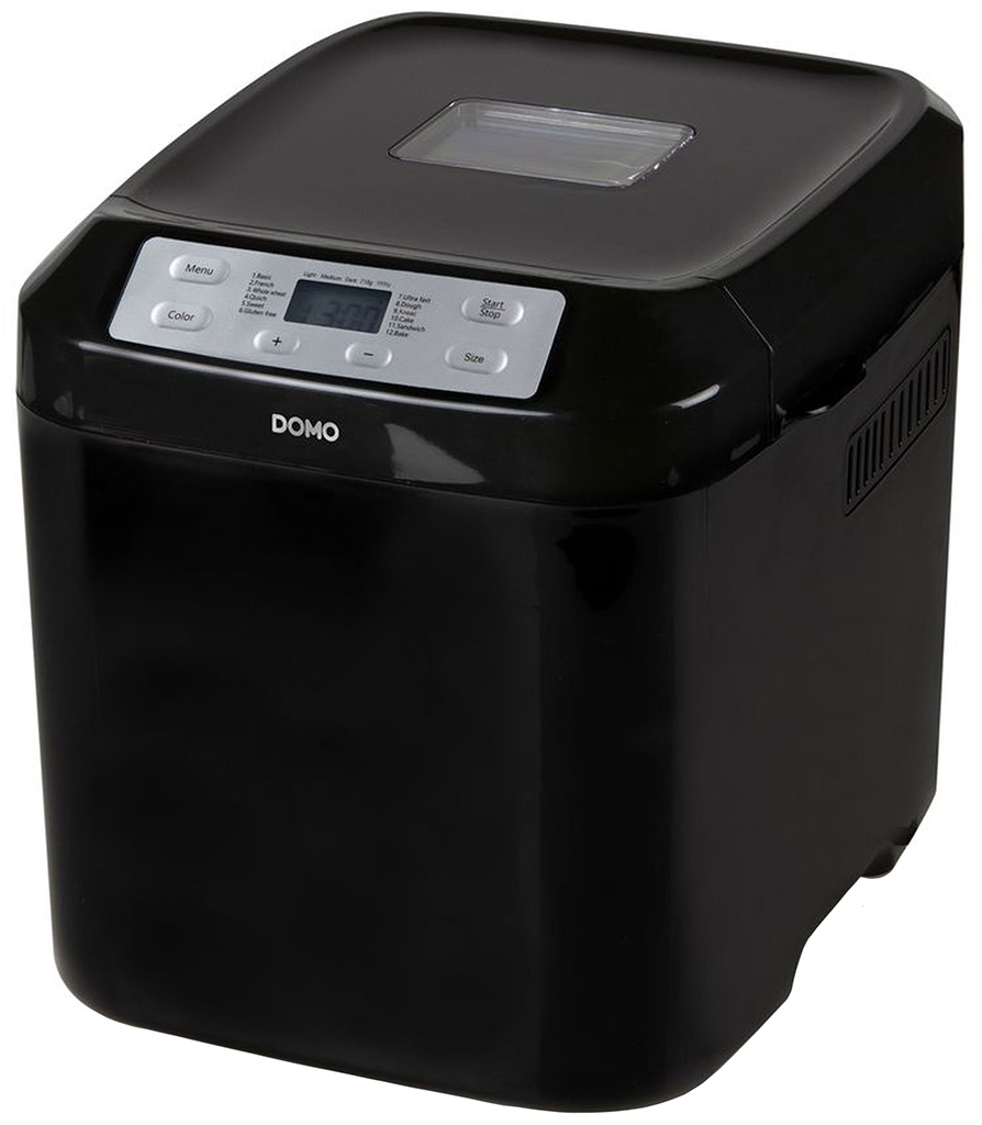 DOMO Domácí pekárna bezlepková 550W, černá B3974