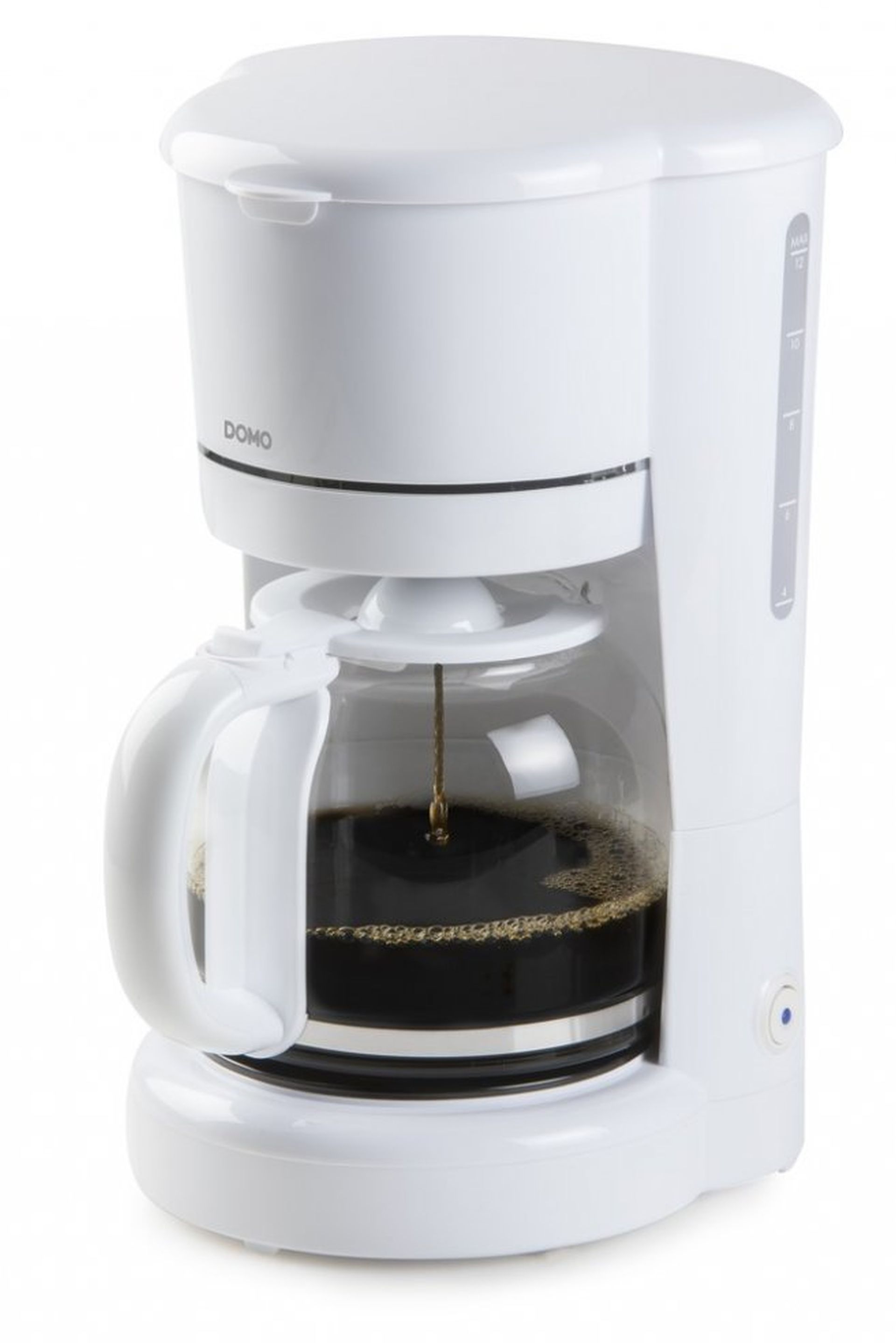 DOMO Překapávač na kávu 1,5l, 900W, bílý DO730K