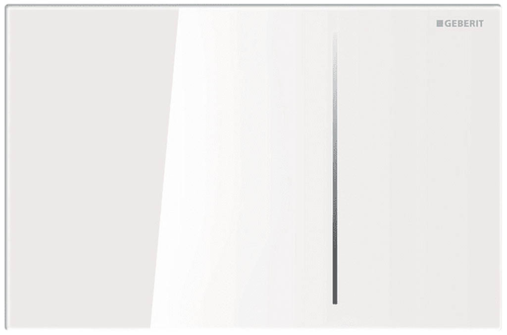 Geberit Sigma70 Ovládací tlačítko pro splachovací nádržku pod omítku Sigma 12 cm, bílá, 115.622.SI.1