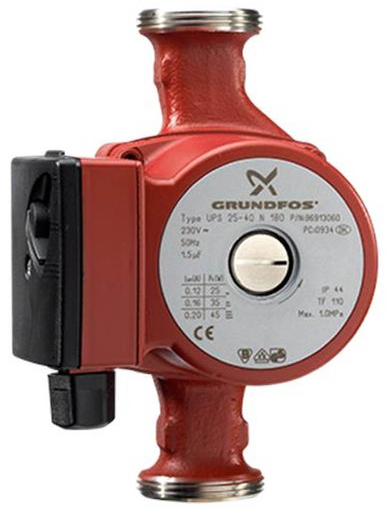 Grundfos UP 20-07 N 150 mm, 1x230V cirkulační čerpadlo, 59640506