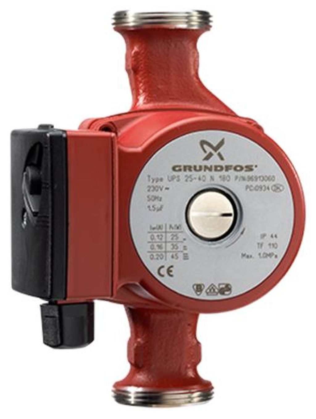 Grundfos čerpadlo oběhové UPS 40-50 F N 250, PN6/10, 1x230V, 50Hz 95906422