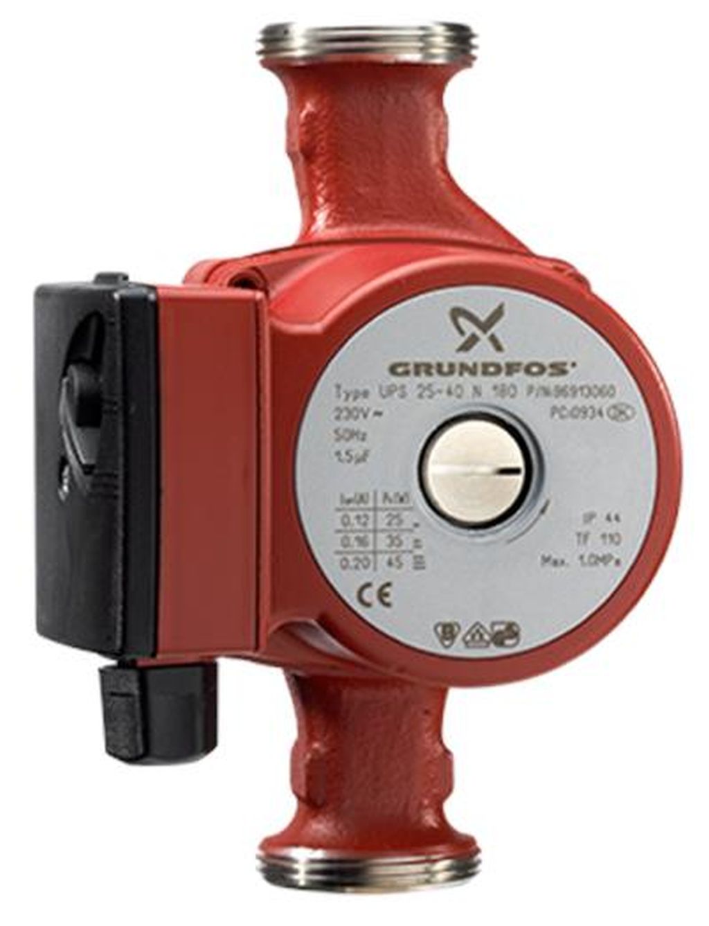 Grundfos oběhové čerpadlo UPS 32-55 N 180 1x230V 50Hz 6H 95906752