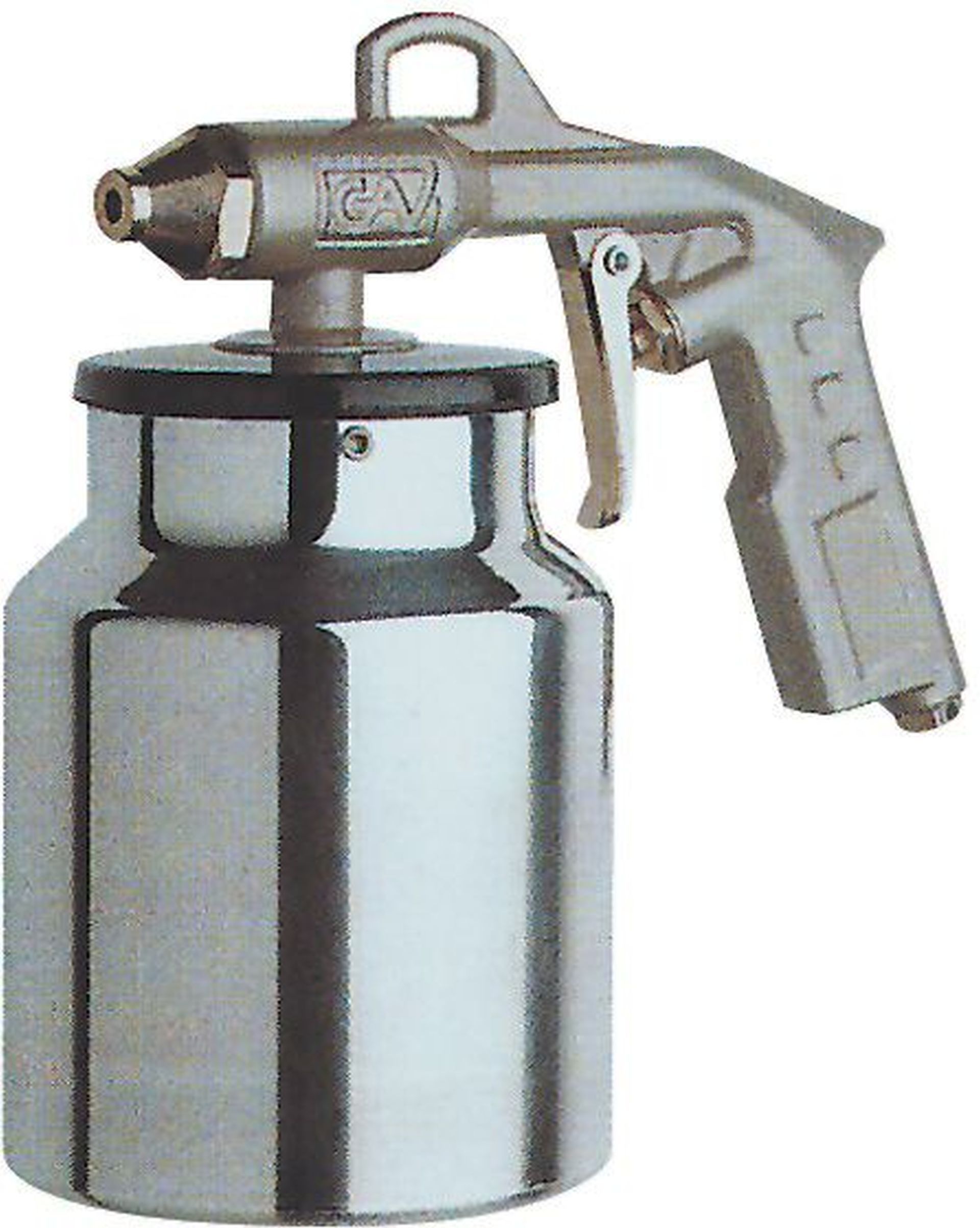 GÜDE pistole pro ošetření podvozků s nádobkou 18710