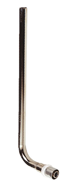 HERZ niklovaná připojovací trubka "L"kus 16 x 2 - 15 mm / 300 mm P711691