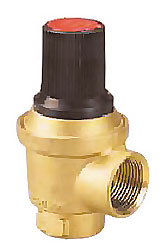 HERZ Pojistný ventil pro výkon kotle do 200 kW, DN 25, PN 2,5 1260703