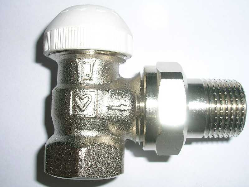 HERZ TS-90- Termostatický ventil rohový 3/8", M 28x1,5 bílá krytka 1772490