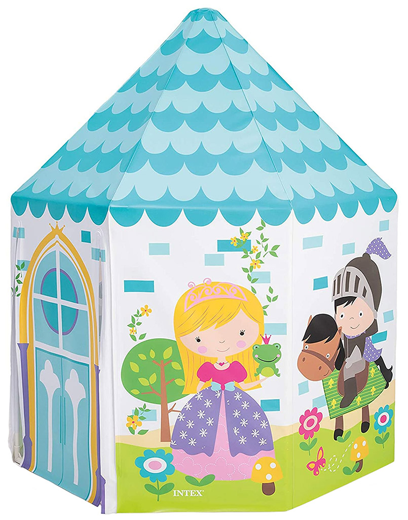 INTEX Princess Play Stan s princeznou a rytířem 104 x 104 x 130 cm 44635NP