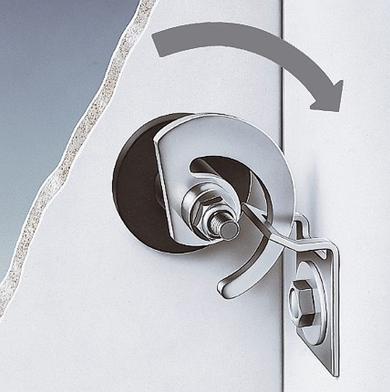 KERAMAG Upevňovací prvek k polosloupu Kerafix bílá 551062000