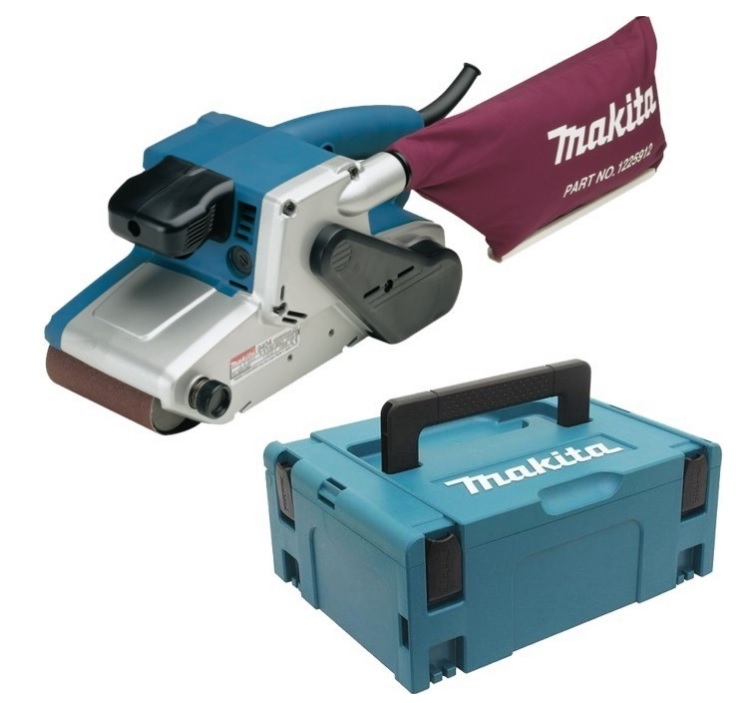 MAKITA 9404J Pásová bruska 100x610mm, 1010W, Makpac