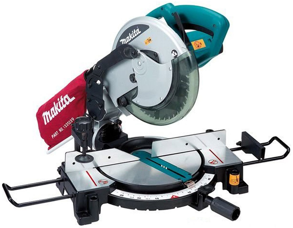 MAKITA MLS100N Zkracovací a pokosová pila 255mm, 1500W