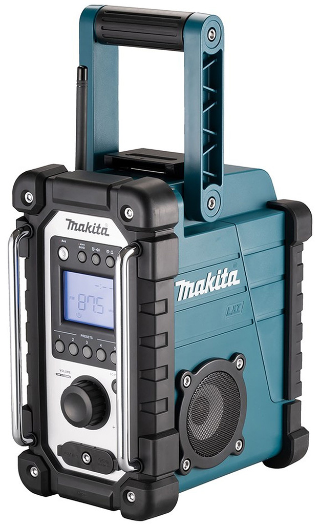 MAKITA DMR116 Aku rádio, Li-ion (14,4 V / 18V) a na 230V