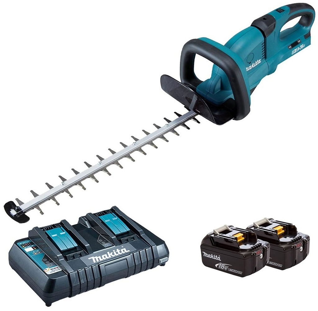 MAKITA DUH551PT2 Aku plotostřih 550mm Li-ion LXT (2x5,0Ah/18V)