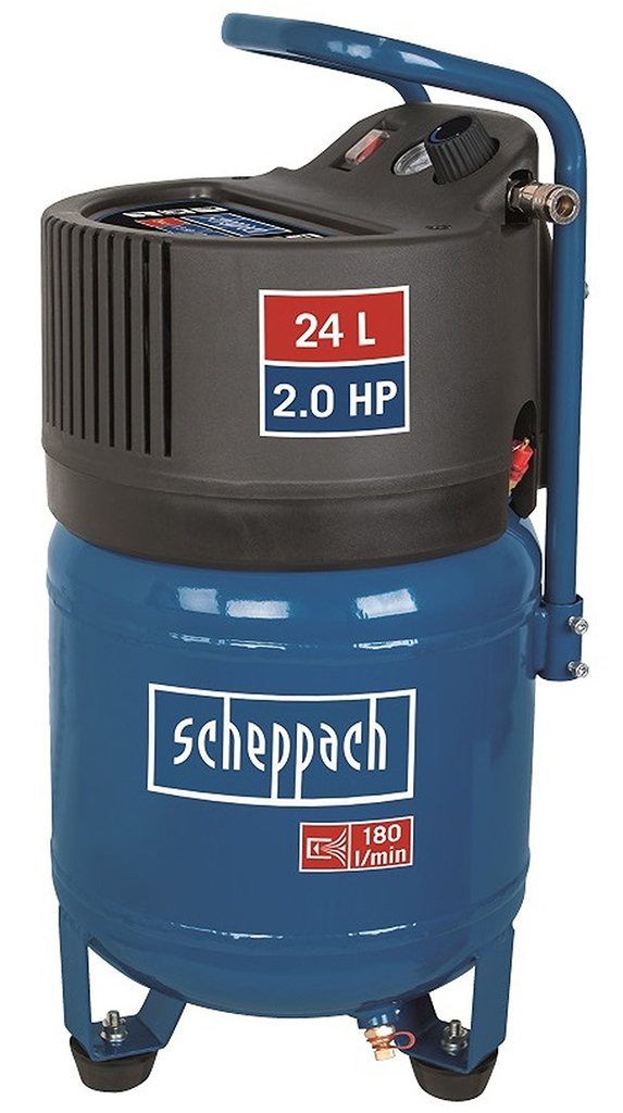 SCHEPPACH HC 24 V Bezolejový kompresor 24l, vertikální 5906117901