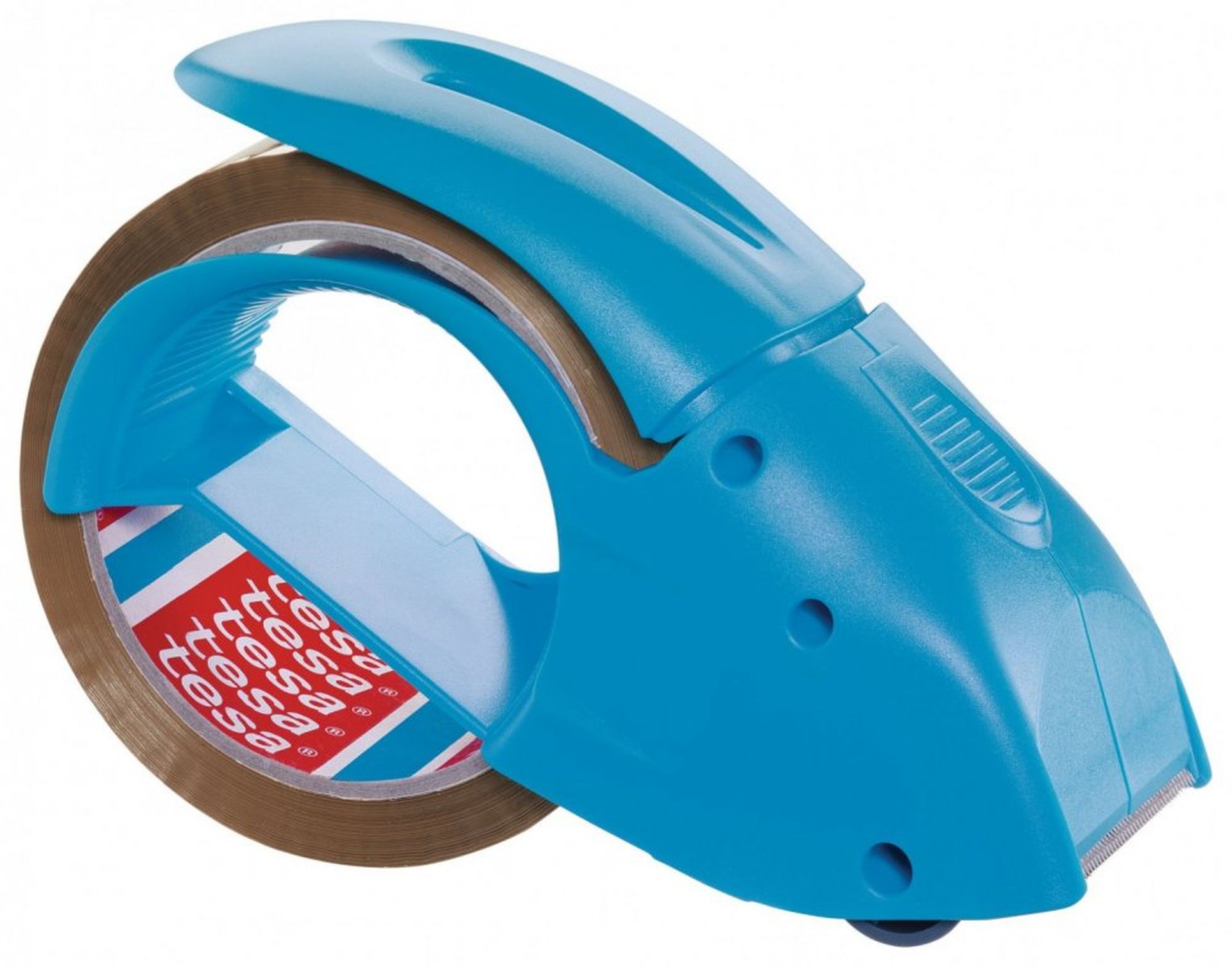 TESA PACK"N"GO Ruční odvíječ balící pásky, včetně pásky, modrá 51112-00000-00